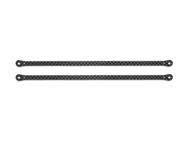 Serpent SER601277 Side Bodymount Stiffner Plate Carbon (2) SRX8 GT