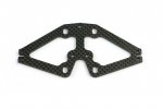 Serpent SER411382 Front Suspension Plate Carbon F110 SF3