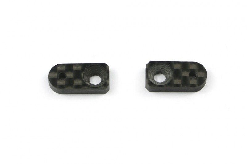 Serpent SER401680 Roll Damper Support Carbon 4-X (2)