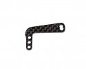 Serpent SER411334 Shock Bracket Carbon Long S120 LTR