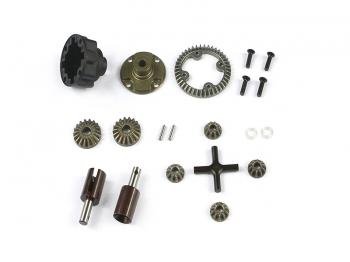 Serpent SER500675 Geardiff set Front/Rear V2 SDX