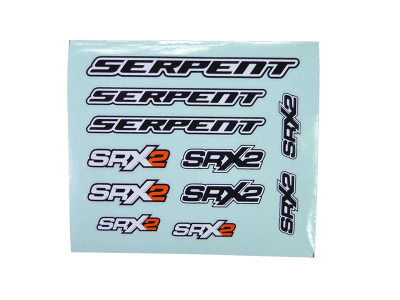 Serpent SER500783 Decal Sheet SRX2 Gen3 (2)