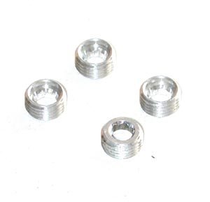 Serpent SER808344 Aluminium adjusting Nuts M10 (4)