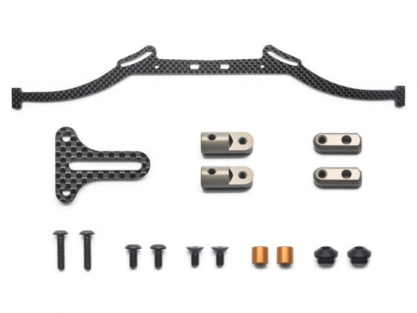 Serpent SER903845 Bodymount carbon set S9XX