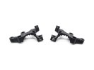 Serpent SER903859 Bearing bracket Front up flex Left + Right Aluminium S990