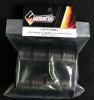 Solaris S-RTW48BK2 1/10 Touring Car Rubber Tire Spoke Wheels Black w/o Cap (8 pcs)