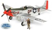 Tamiya 25151 - 1/32 North American P-51D Mustang - Silver Color Plated [ Limited Edition ]