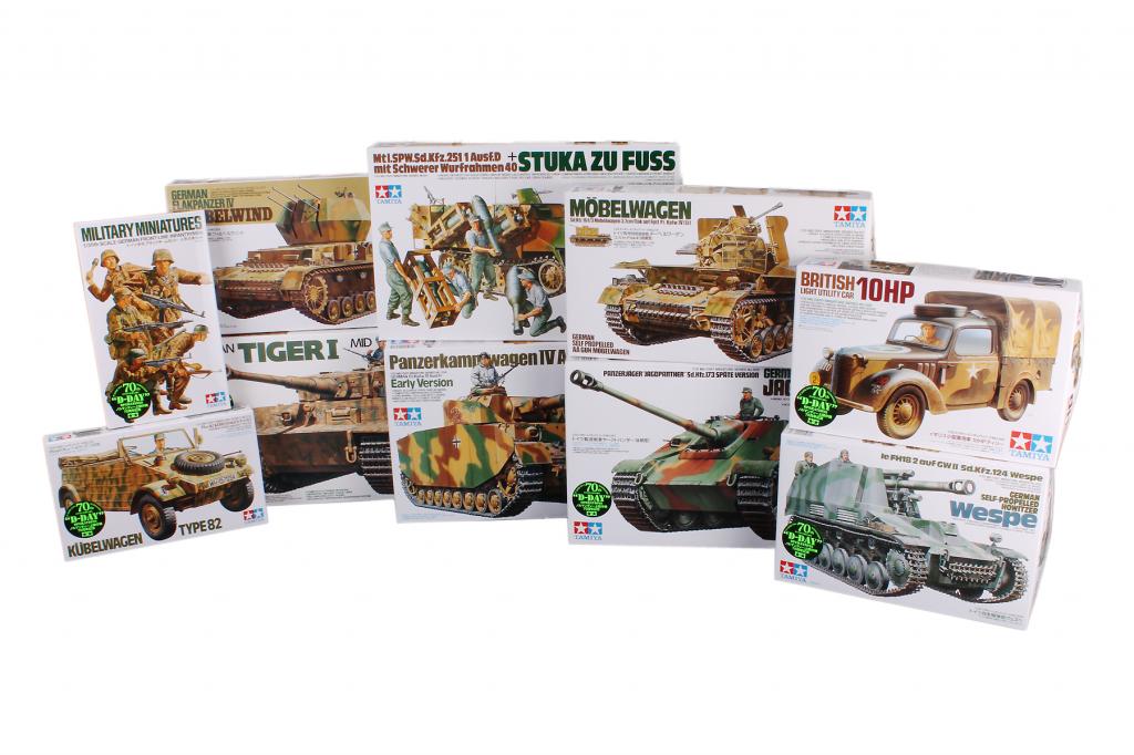 Tamiya 0A064 - 70th Anniversary D-Day Operations German Assortment B Set