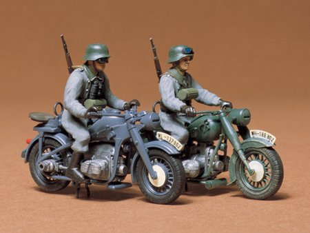 Tamiya 35023 - 1/35 German BMW R75 / Zundapp KS750