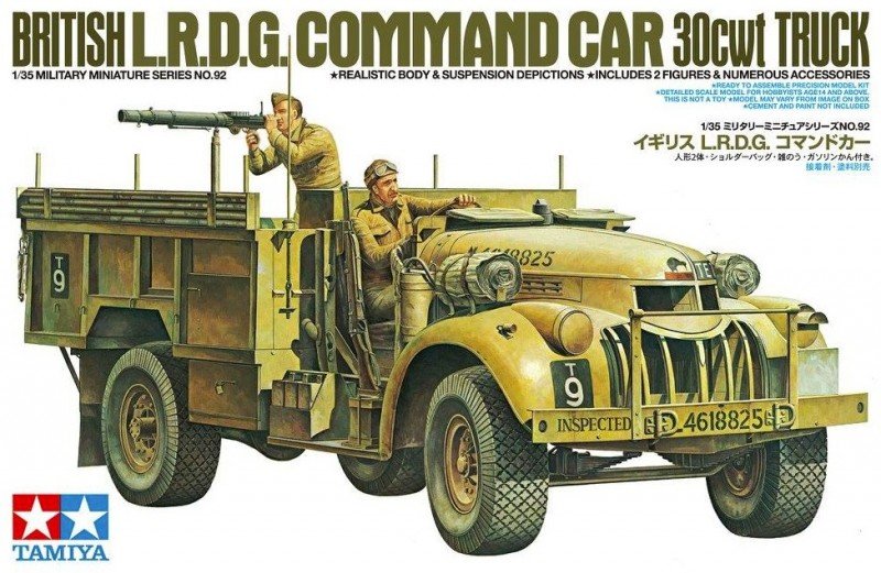 Tamiya 35092 - 1/35 British L.R.D.G. Chevrolet