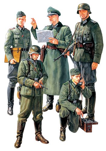 Tamiya 35298 - 1/35 German Field Commander Set