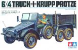 Tamiya 35104 - 1/35 German 6x4 Light Truck Krupp Protze