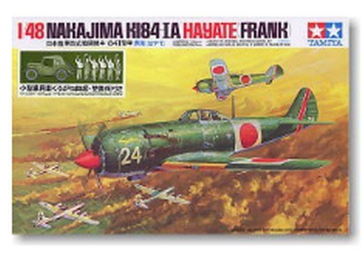 Tamiya 89756 - 1/48 Nakajima Ki84 Hayate & Type 95 Kurogane