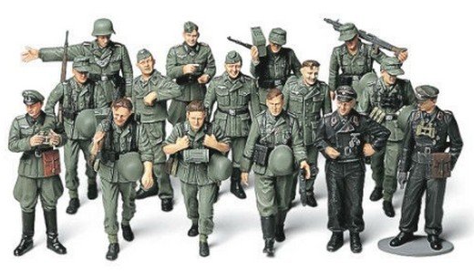 Tamiya 32530 - 1/48 Ger. Infantry on Maneuver