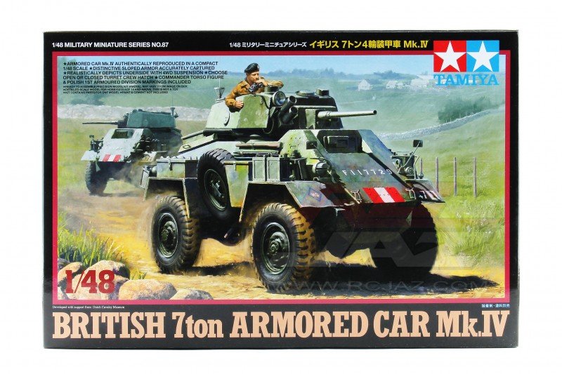 Tamiya 32587 - 1/48 British 7-Ton Armored Car MK .IV 7ton