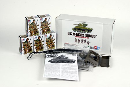 Tamiya 89690 - 1/48 M4A3E2 & Assault Infantry