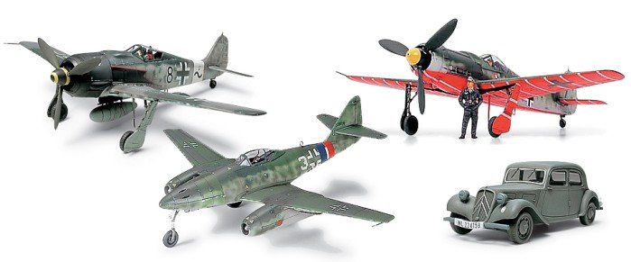 Tamiya 89769 - 1/48 Luftwaffe Interceptors Set Defense of Germany