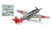 Tamiya 25420 - 1/72 Kawasaki Ki-61-Id Hien (Tony) Silver Color Plated (w/Camo Decals)