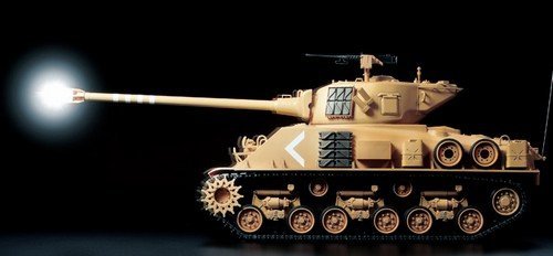 Tamiya 1/16 R/C Full Option  M51 SUPER SHERMAN  Tank Model Kit  Israel DF 56032 