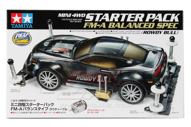 Tamiya 18710 - Starter Pack FM-A Balanced Rowdy Bull