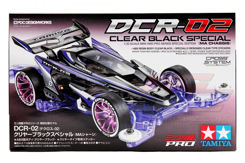 Tamiya 95604 - DCR-02 Clear Black Special (MA-Chassis)