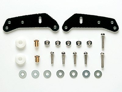 Tamiya 15357 - Mini 4WD PRO FRP Side Extension Roller Mount