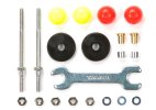 Tamiya 15408 - Jr Long Stabilizing Pole & Low Friction Plastic Roller Set (13mm)