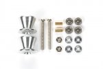 Tamiya 94948 - JR Tapered Double W Aluminum Rollers 13-12mm