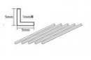 Tamiya 70205 - Plastic Beams 5mm L-Shaped - Clear 5pcs
