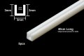 alt="Tamiya 70207 - Plastic Beams 3mm U-Shaped - Clear - 5pcs" title="Tamiya 70207 - Plastic Beams 3mm U-Shaped - Clear - 5pcs"
