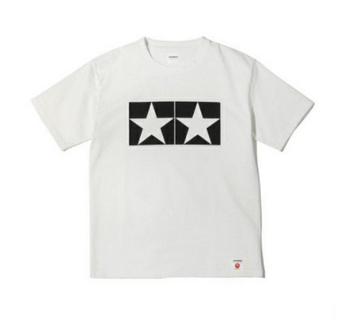 Tamiya 67332 - White XL Size Jun Watanabe x Tamiya T-Shirt (JAPAN MADE PREMIUM)