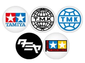 Tamiya Planche D’Autocollants Logo – Accessoire Pour Modélisme Et Customisation De Modèles RC