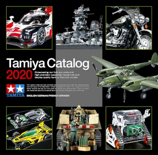 Tamiya 64425 - Tamiya Catalogue 2020 (Scale Model Version) (English/German/French/Spanish)