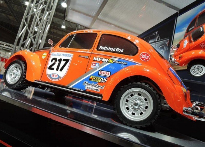 Tamiya 1/10 Volkswagen Beetle Rally (MF-01X Chassis) VW #58650