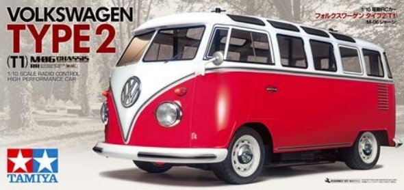 Tamiya 58668 Volkswagen Type 2 T1 M06 Chassis Collector Kit