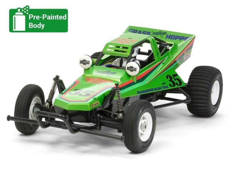 Tamiya 47348-60A - 1/10 The Grasshopper 2005 Candy Green Edition (W/O ESC)