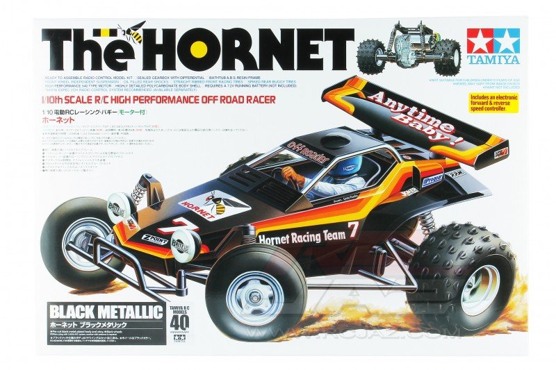 Tamiya 84383 - 1/10 RC The Hornet Black Metallic Version 2WD