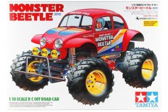 Tamiya 58618 Off-Road Monster Beetle 1/10 2WD Kit - Retro Edition