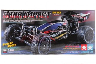 ホビーラジコン TAMIYA DARK IMPACT DF-03 Tamiya Electric DF-03 Dark Impact 4WD Buggy Kit : Amazon.co