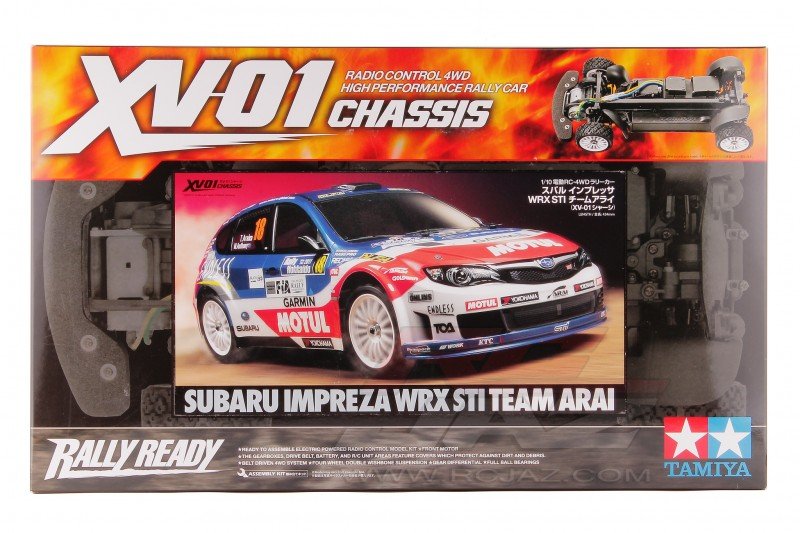 Tamiya 58528 - 1/10 R/C Subaru Impreza WRX STi Team Arai (XV-01 Chassis)