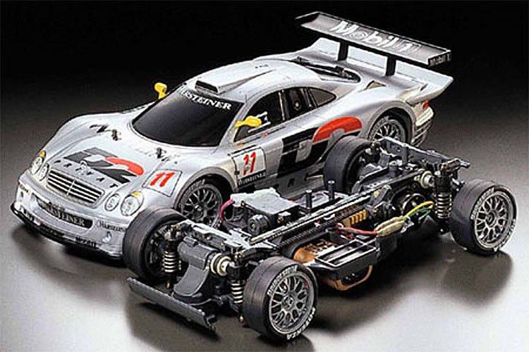 Tamiya 58214 - RC Mercedes CLK-GTR - TA03R TA-03 R Chassis