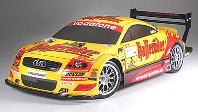 Tamiya 58300 - 1/10 RC ABT Audi TT-R DTM (TA04SS-W/BB/BODYx2)