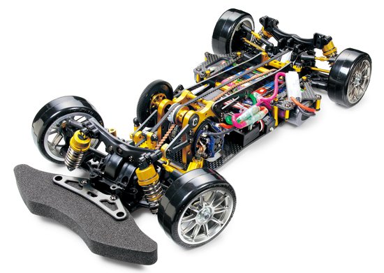 Tamiya 84188 - RC TA05-VDF Drift Chassis Kit - TA05VDF Gold Edition