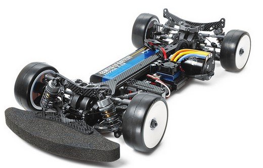 Tamiya 84408 - 1/10 TB EVO. 6 Chassis Kit Black Version