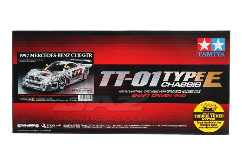 Tamiya 47437 - 1/10 Mercedes-Benz CLK-GTR 1997 (TT-01E chassis)