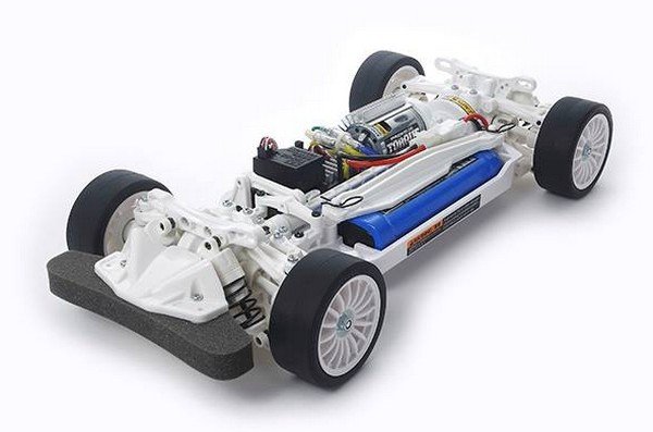 Tamiya 47364 - TT-02 Chassis Kit White Special