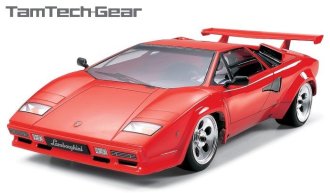 Tamiya 57105 Lamborghini Countach LP500S 1/12 GT-01 Kit