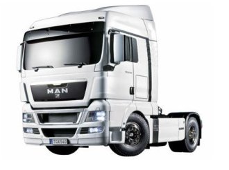 Tamiya 23685 Tractor Trucks 114 RC RTR MAN TGX 18540 4x2 Full Op Finished White