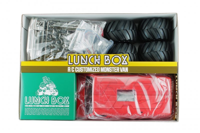 Tamiya Lunch Box 1/12スケール RCモンスターバン Tamiya Lunch Box 2WD 1/12 Electric Monster Truck Kit