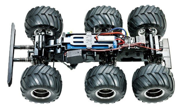 Tamiya 58653 1 18 King Yellow 6x6 G6 01 Chassis Off Road
